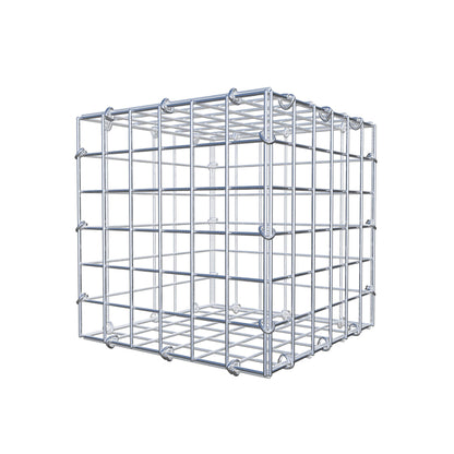 Gabion 30 cm x 30 cm x 30 cm (L x H x D), maskestørrelse 5 cm x 5 cm, C-ring