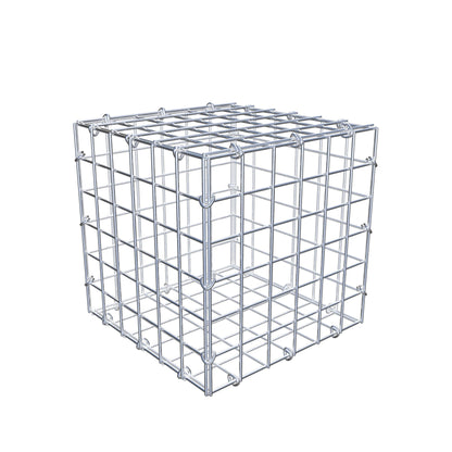 Gabion 30 cm x 30 cm x 30 cm (L x H x D), maskestørrelse 5 cm x 5 cm, C-ring