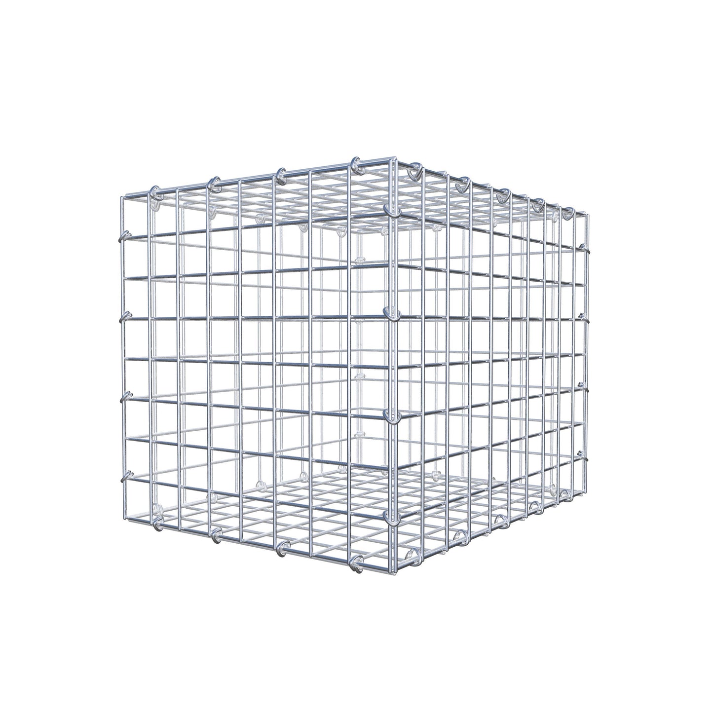 Gabion 50 cm x 40 cm x 40 cm (L x H x D), mesh size 5 cm x 5 cm, C-ring