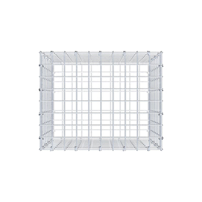 Gabion 50 cm x 40 cm x 40 cm (L x H x D), mesh size 5 cm x 5 cm, C-ring