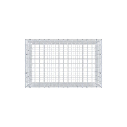 Gabion 80 cm x 50 cm x 50 cm (L x H x D), maskestørrelse 5 cm x 5 cm, C-ring