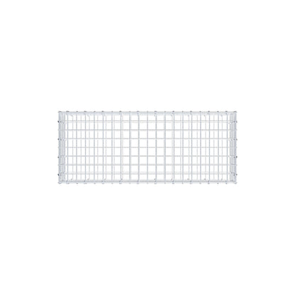 Gabion 100 cm x 20 cm x 40 cm (L x H x P), mailles 5 cm x 5 cm, anneau en C