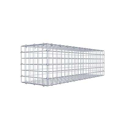 Schanskorf 100 cm x 30 cm x 30 cm (L x H x D), maaswijdte 5 cm x 5 cm, C-ring