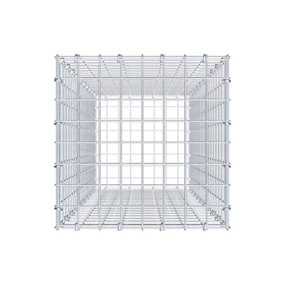 Schanskorf 100 cm x 40 cm x 40 cm (L x H x D), maaswijdte 5 cm x 5 cm, C-ring