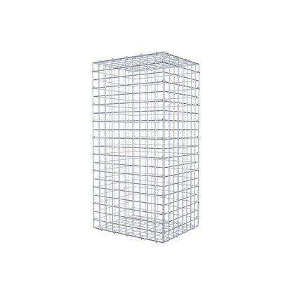 Gabion 100 cm x 40 cm x 50 cm (L x H x P), mailles 5 cm x 5 cm, anneau en C