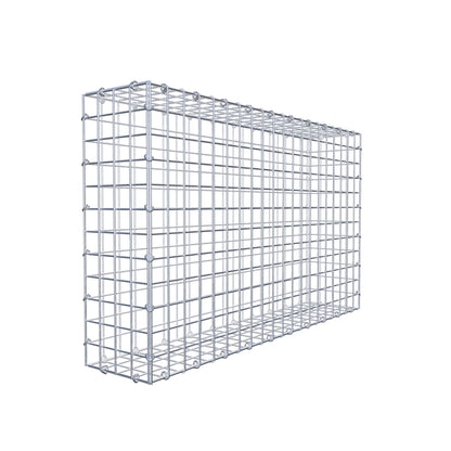 Gabion 100 cm x 60 cm x 20 cm (L x H x D), maskstorlek 5 cm x 5 cm, C-ring