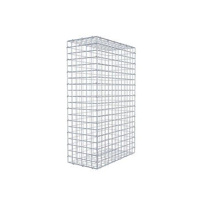 Gabion 100 cm x 60 cm x 30 cm (L x H x D), maskstorlek 5 cm x 5 cm, C-ring