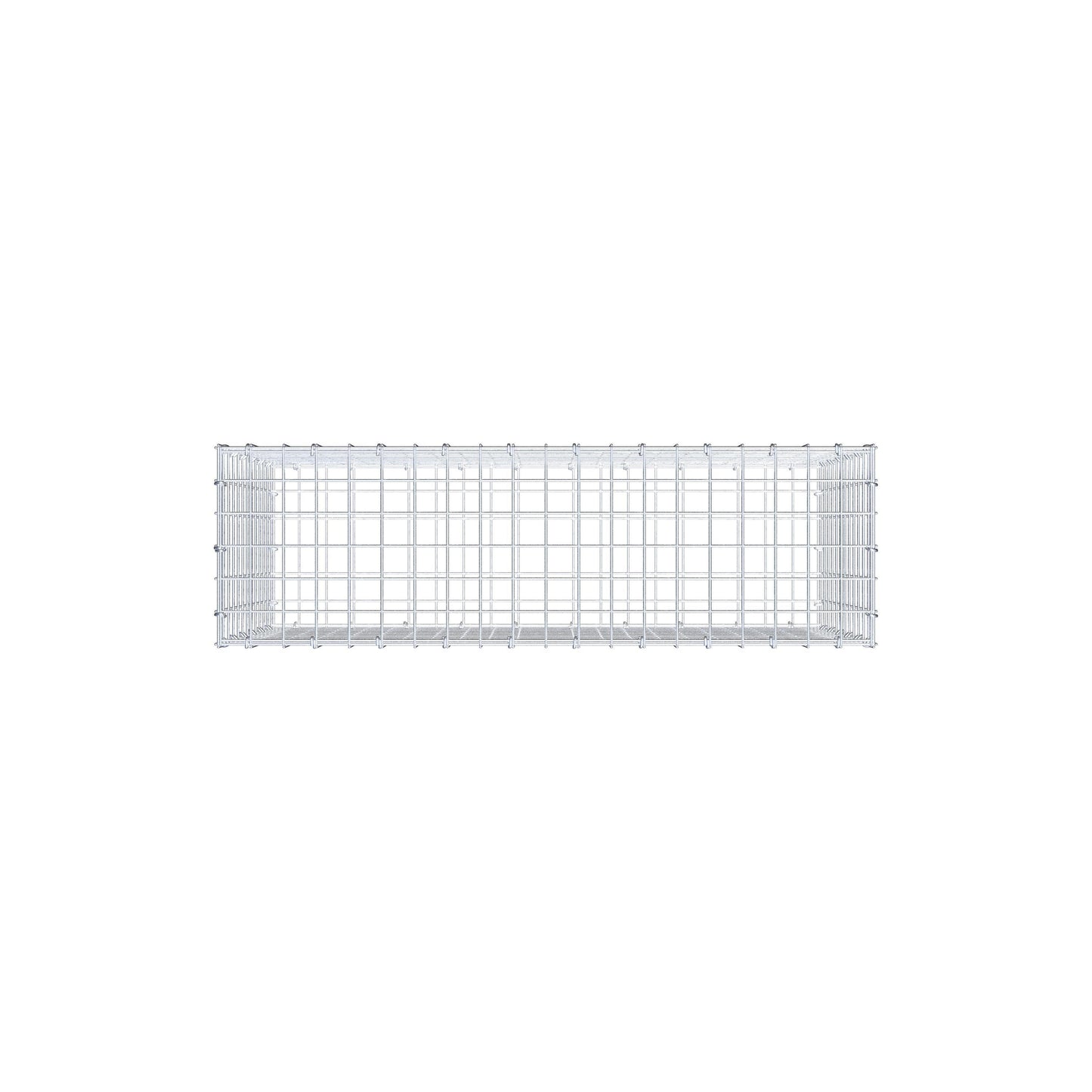 Gabion 100 cm x 60 cm x 30 cm (L x H x D), maskstorlek 5 cm x 5 cm, C-ring