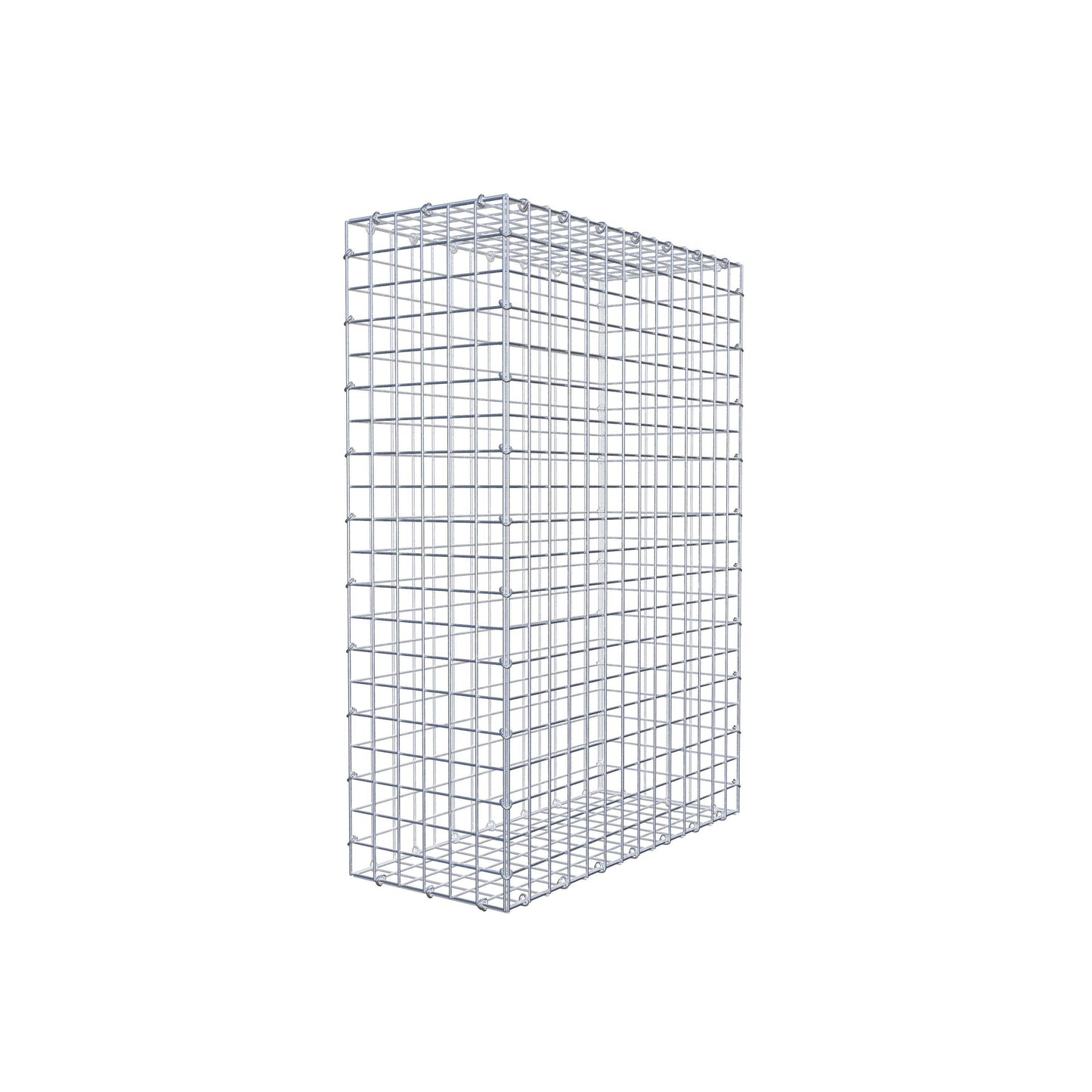 Gabion 100 cm x 70 cm x 30 cm (L x H x P), mailles 5 cm x 5 cm, anneau en C