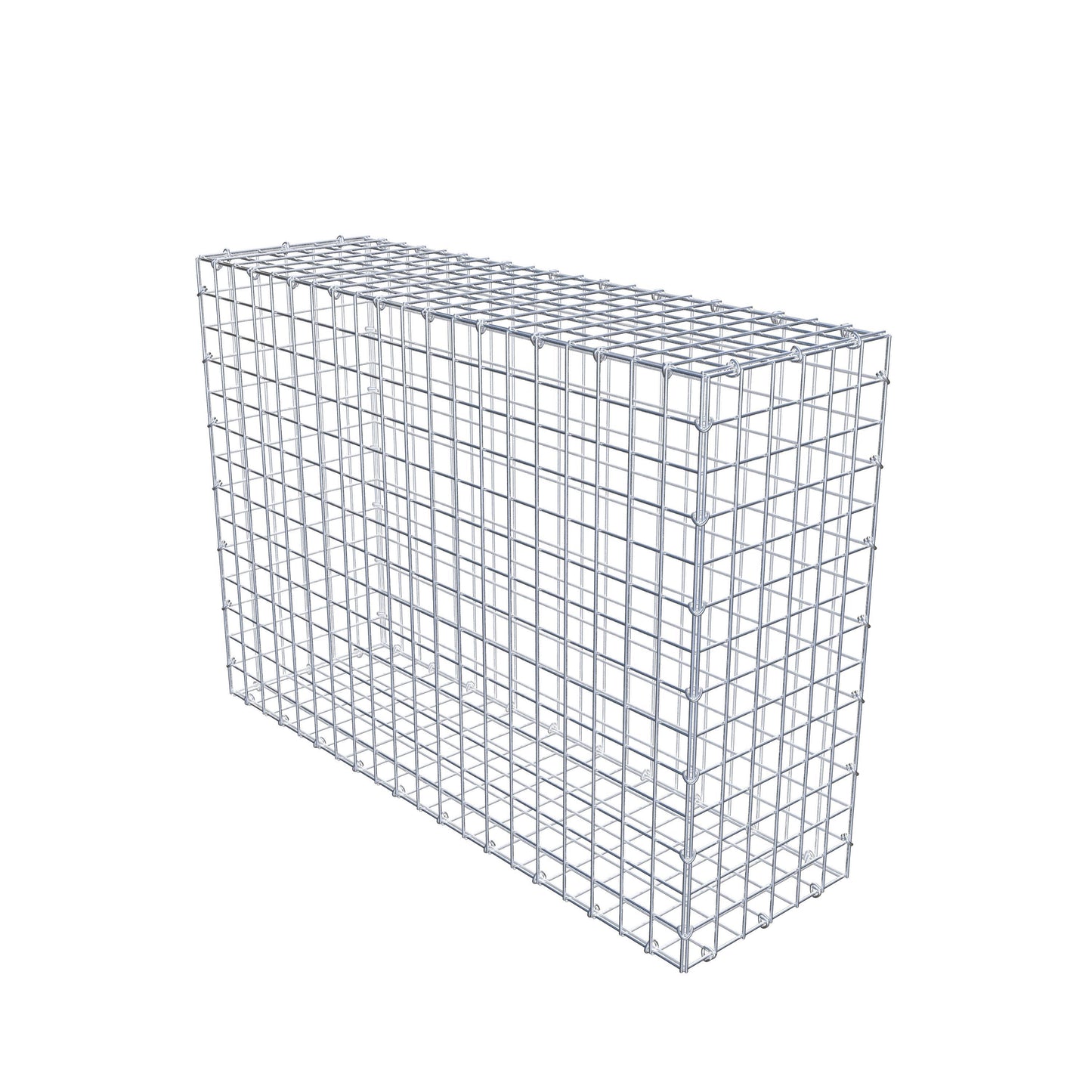 Gabion 100 cm x 70 cm x 30 cm (L x H x P), mailles 5 cm x 5 cm, anneau en C