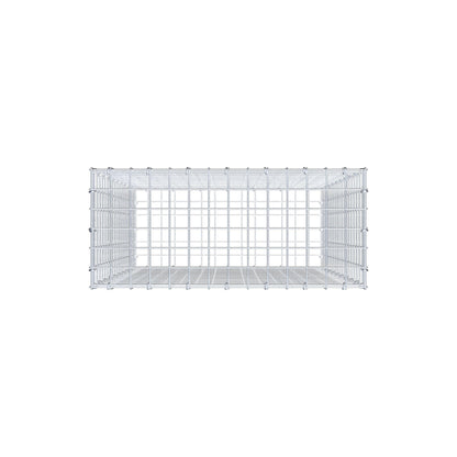 Gabion 100 cm x 70 cm x 30 cm (L x H x P), mailles 5 cm x 5 cm, anneau en C