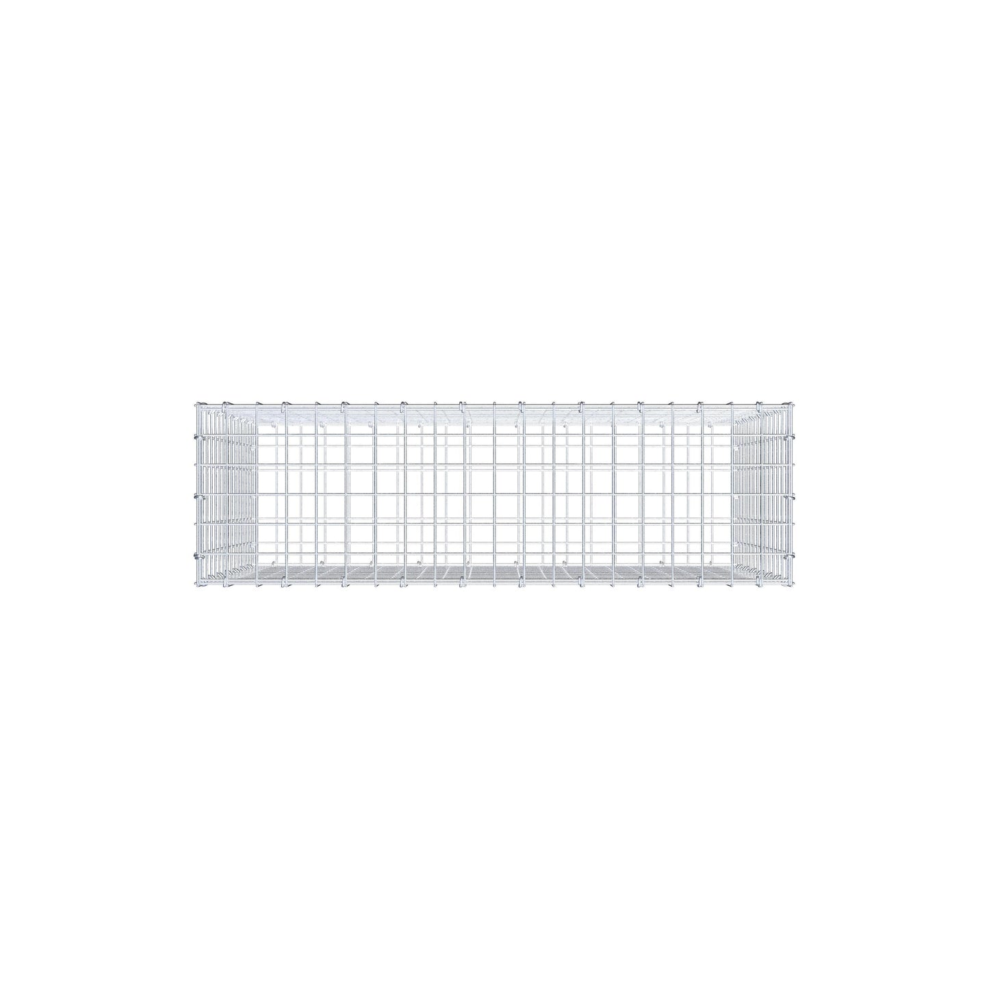 Gabion 100 cm x 70 cm x 30 cm (L x H x P), mailles 5 cm x 5 cm, anneau en C