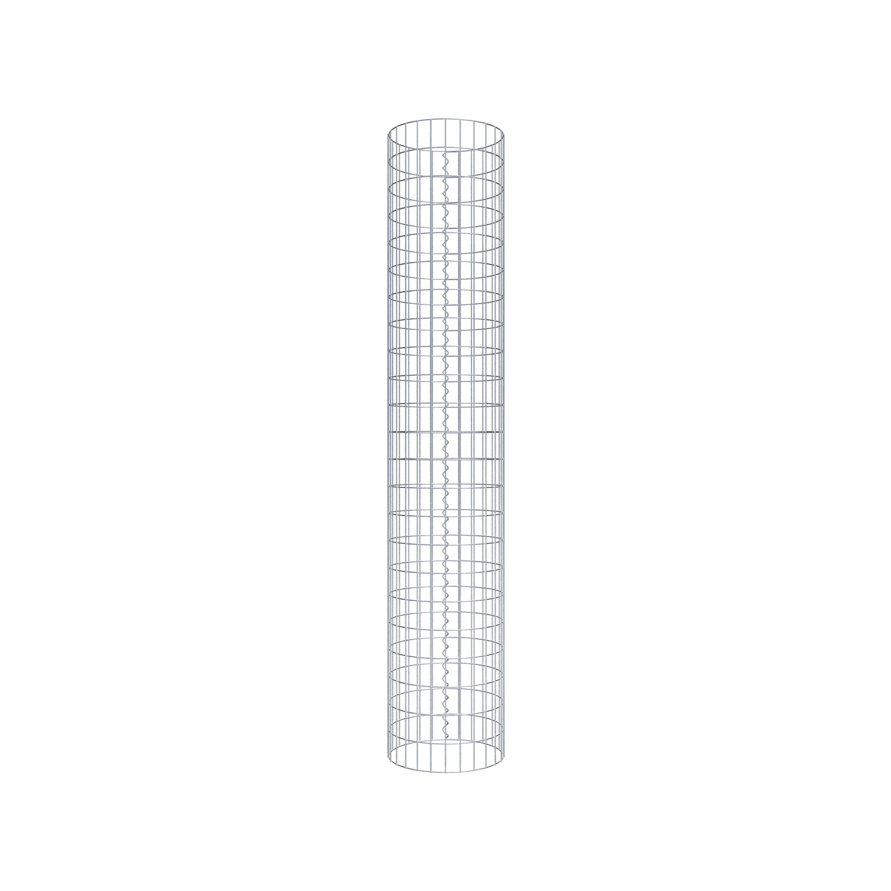 Colonne gabion diamètre 42 cm, MW 5 x 10 cm ronde