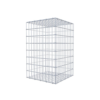 Gabion 80 cm x 50 cm x 50 cm (L x H x D), mesh size 5 cm x 10 cm, C-ring