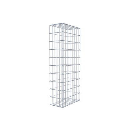 Gabion 100 cm x 40 cm x 20 cm (L x H x D), mesh size 5 cm x 10 cm, C-ring