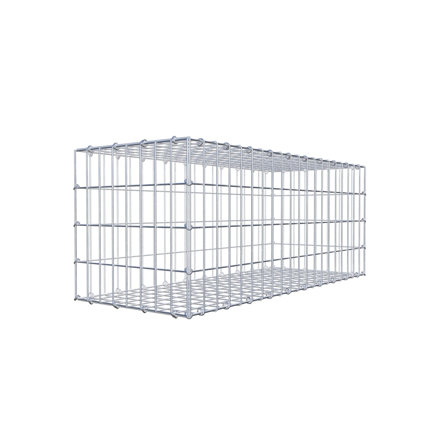 Schanskorf 100 cm x 40 cm x 40 cm (L x H x D), maaswijdte 5 cm x 10 cm, C-ring