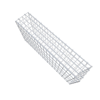 Gabion 100 cm x 50 cm x 20 cm (L x H x D), maskstorlek 5 cm x 10 cm, C-ring