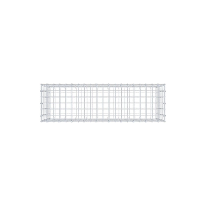 Gabione 100 cm x 50 cm x 30 cm (L x H x T), Maschenweite 5 cm x 10 cm, C-Ring