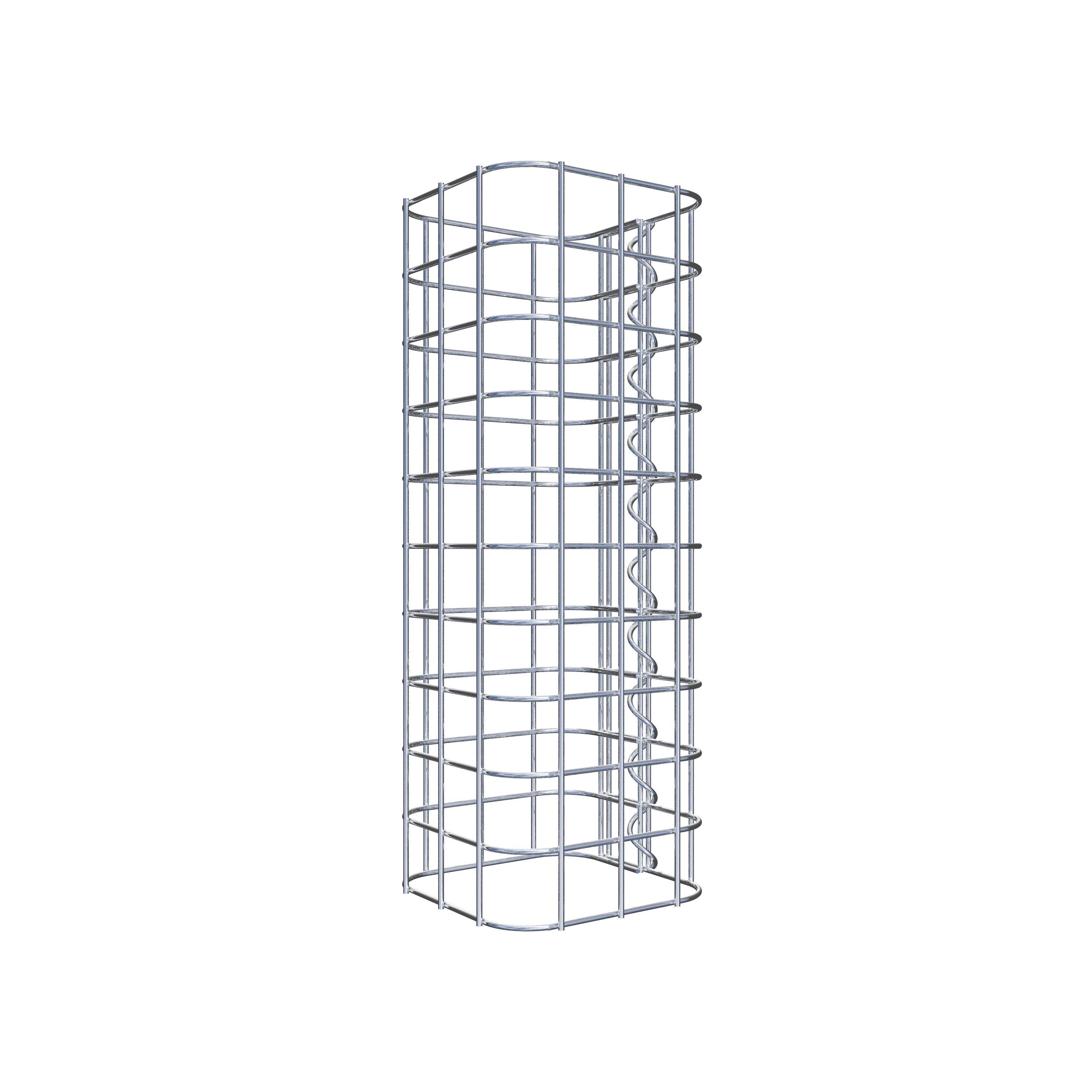 Colonne gabion 17 x 17 cm, MW 5 x 5 cm carré