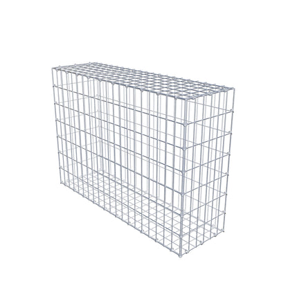 Gabion 100 cm x 70 cm x 30 cm (L x H x P), mailles 5 cm x 10 cm, anneau en C