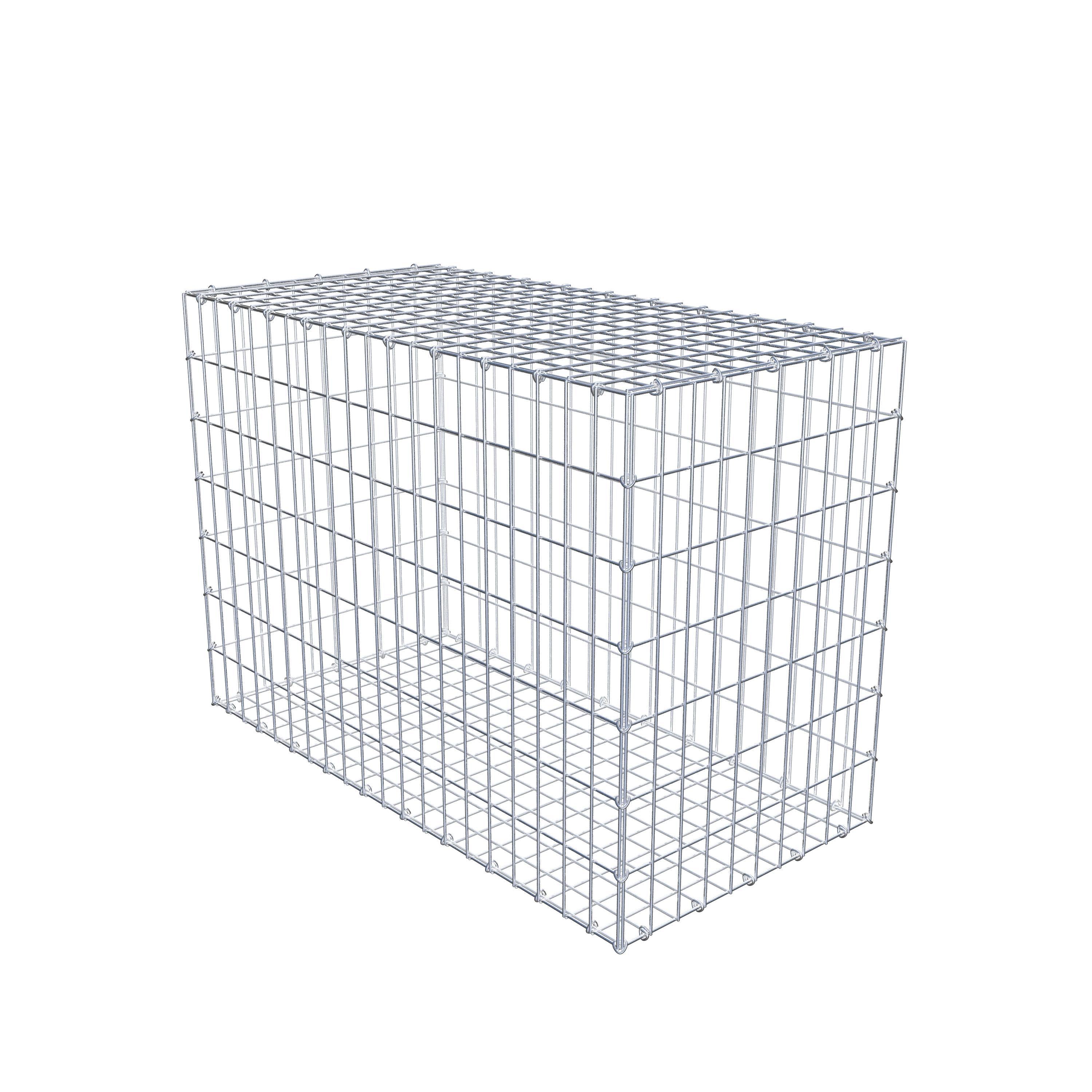 Gabion 100 cm x 70 cm x 50 cm (L x H x P), maille 5 cm x 10 cm, anneau en C