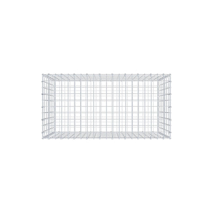 Gabion 100 cm x 70 cm x 50 cm (L x H x D), mesh size 5 cm x 10 cm, C-ring