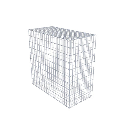 Gabion 100 cm x 100 cm x 50 cm (L x H x P), mailles 5 cm x 10 cm, anneau en C
