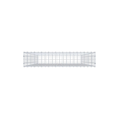 Schanskorf 200 cm x 100 cm x 20 cm (L x H x D), maaswijdte 5 cm x 10 cm, C-ring