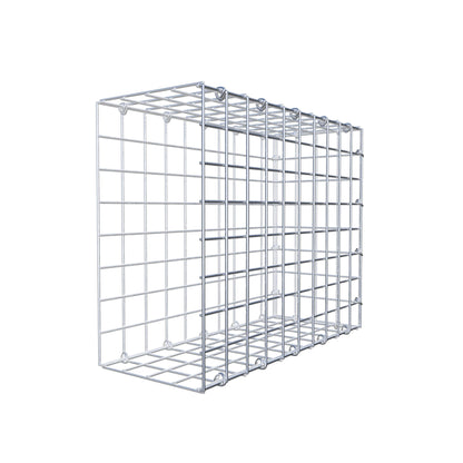 Anbaugabione Typ 2 50 cm x 40 cm x 20 cm (L x H x T), Maschenweite 5 cm x 5 cm, C-Ring