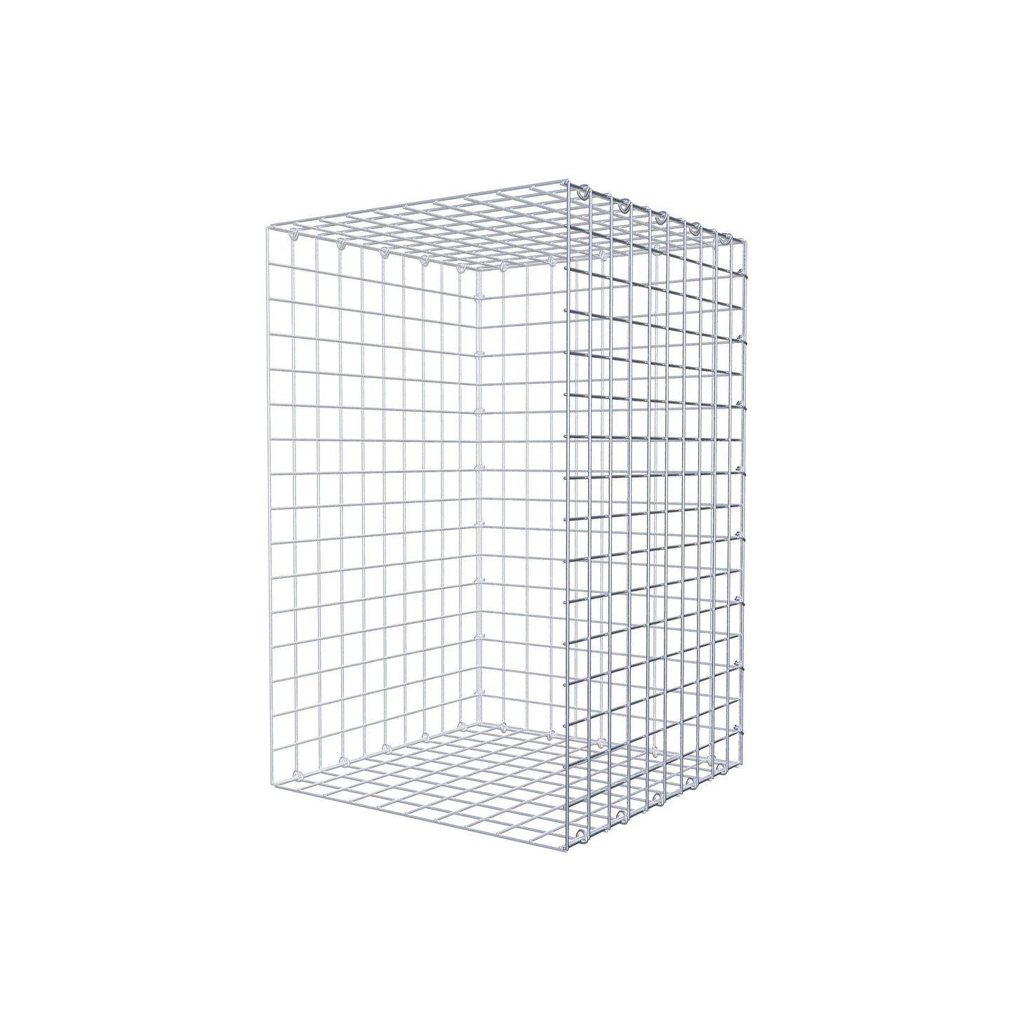 Fourche rapportée type 2 80 cm x 50 cm x 50 cm (L x H x P), mailles 5 cm x 5 cm, anneau C