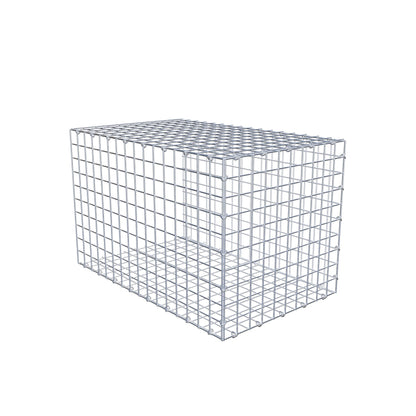 Fourche rapportée type 2 80 cm x 50 cm x 50 cm (L x H x P), mailles 5 cm x 5 cm, anneau C