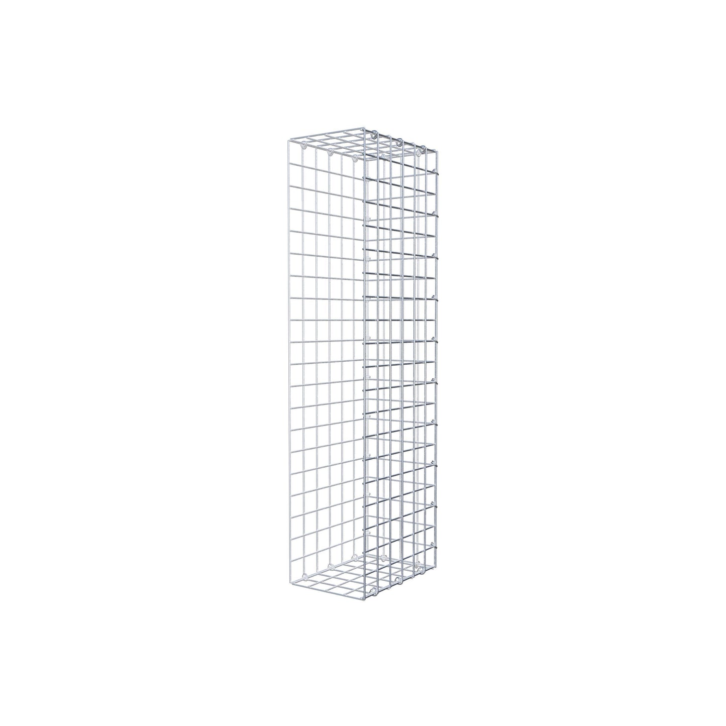 Anbaugabione Typ 2 100 cm x 30 cm x 20 cm (L x H x T), Maschenweite 5 cm x 5 cm, C-Ring