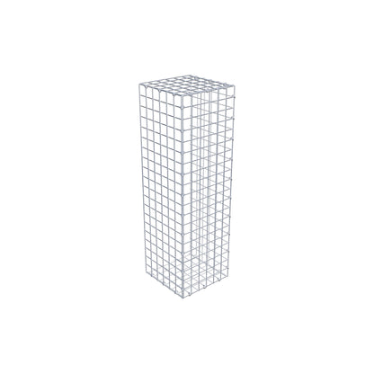 Mounted gabion type 2 100 cm x 30 cm x 30 cm (L x H x D), mesh size 5 cm x 5 cm, C-ring