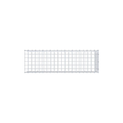Mounted gabion type 2 100 cm x 30 cm x 30 cm (L x H x D), mesh size 5 cm x 5 cm, C-ring