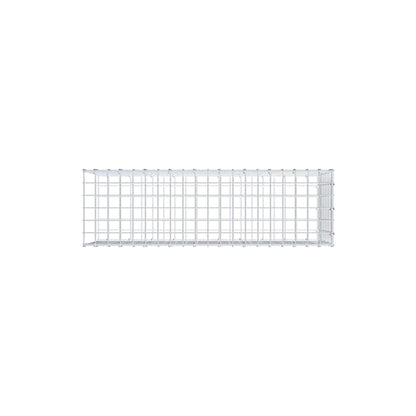 Anbaugabione Typ 2 100 cm x 40 cm x 30 cm (L x H x T), Maschenweite 5 cm x 5 cm, C-Ring