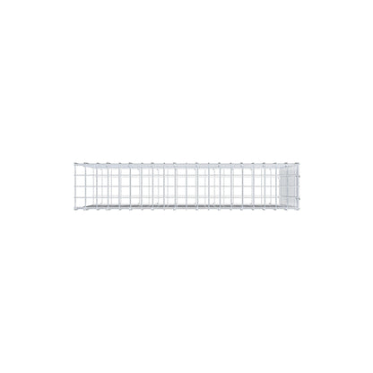 Anbaugabione Typ 2 100 cm x 60 cm x 20 cm (L x H x T), Maschenweite 5 cm x 5 cm, C-Ring
