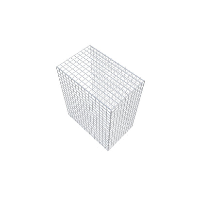 Anbaugabione Typ 2 100 cm x 80 cm x 50 cm (L x H x T), Maschenweite 5 cm x 5 cm, C-Ring