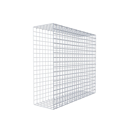 Schanskorf type 2 100 cm x 90 cm x 30 cm (L x H x D), maaswijdte 5 cm x 5 cm, C-ring
