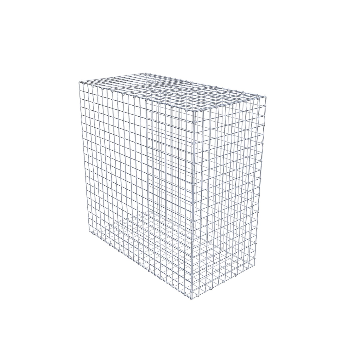 Extra gabion typ 2 100 cm x 100 cm x 50 cm (L x H x D), maskstorlek 5 cm x 5 cm, C-ring