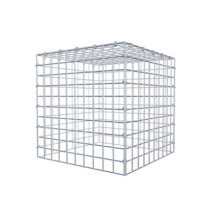 Monteret gabion type 3 50 cm x 50 cm x 50 cm (L x H x D), maskestørrelse 5 cm x 5 cm, C-ring