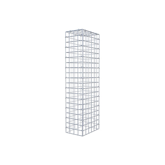 Mounted gabion type 3 100 cm x 30 cm x 20 cm (L x H x D), mesh size 5 cm x 5 cm, C-ring
