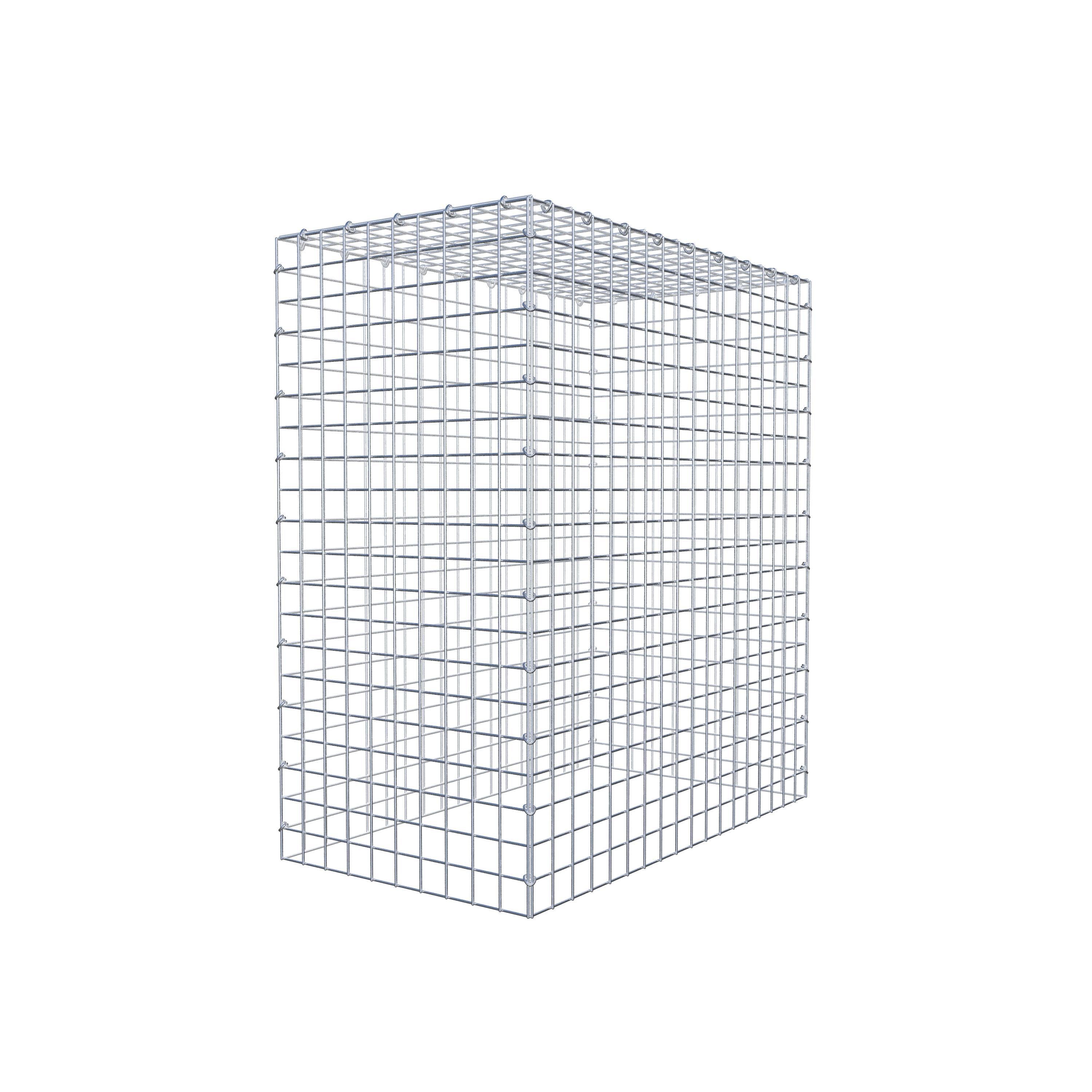 Type 3 oplegkorf 100 cm x 90 cm x 50 cm (L x H x D), maaswijdte 5 cm x 5 cm, C-ring