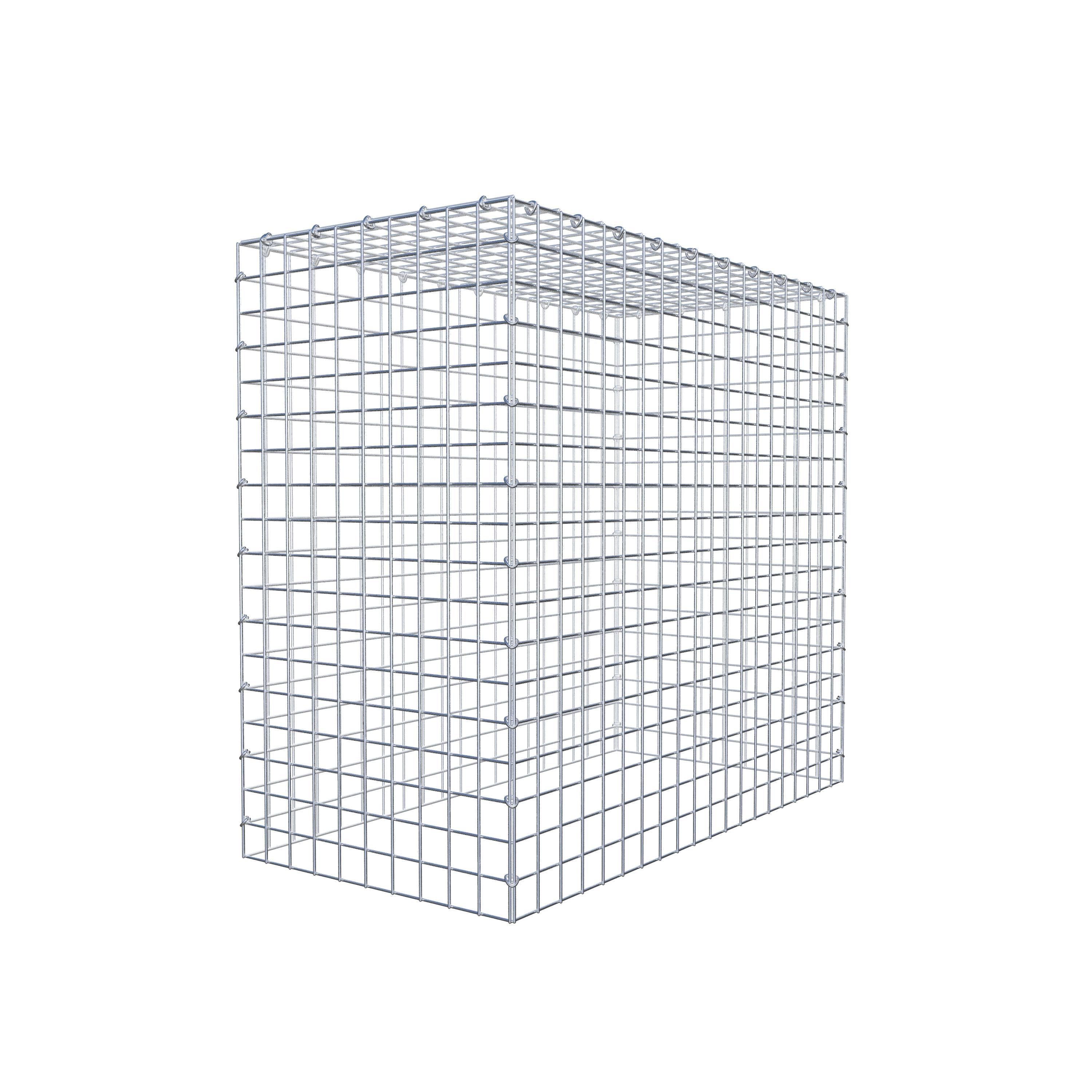 Type 3 oplegkorf 100 cm x 90 cm x 50 cm (L x H x D), maaswijdte 5 cm x 5 cm, C-ring