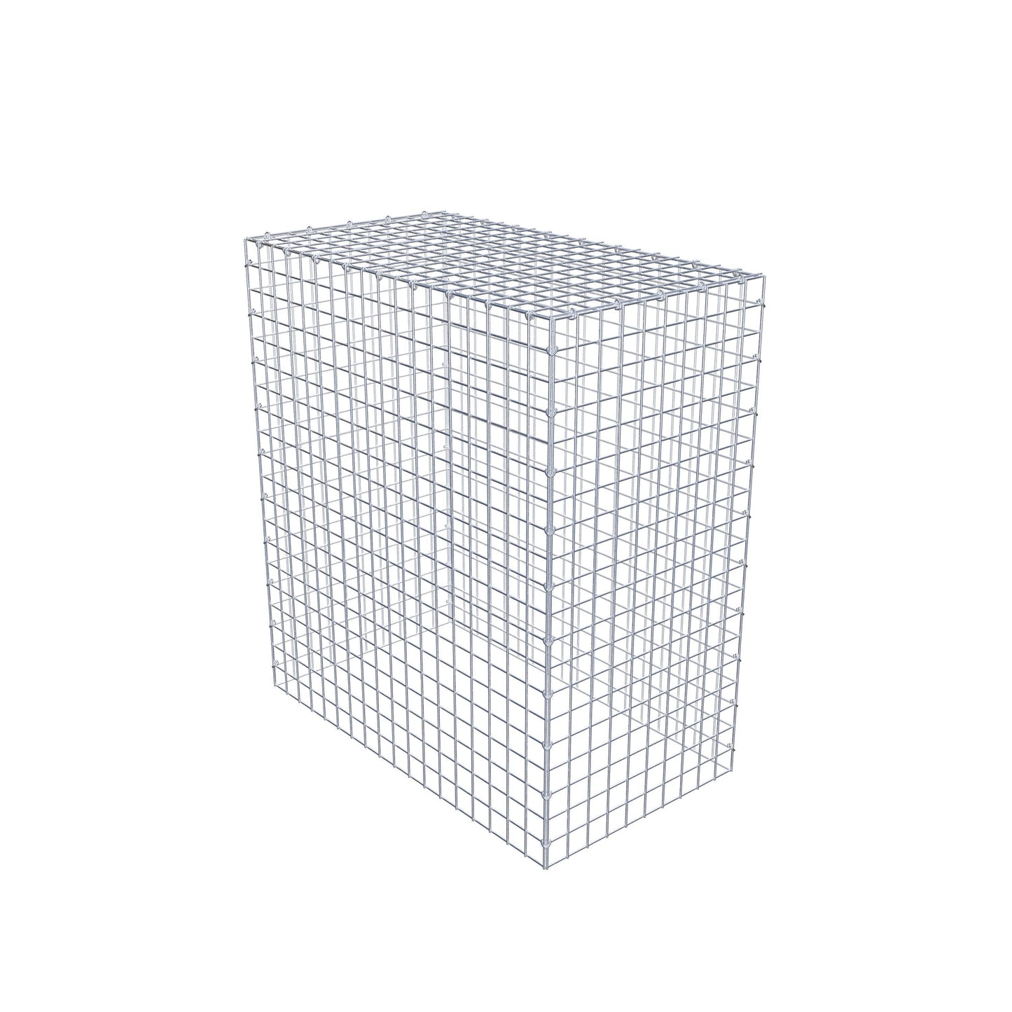 Gavión complementario de tipo 3 100 cm x 90 cm x 50 cm (L x A x P), malla 5 cm x 5 cm, anillo en C