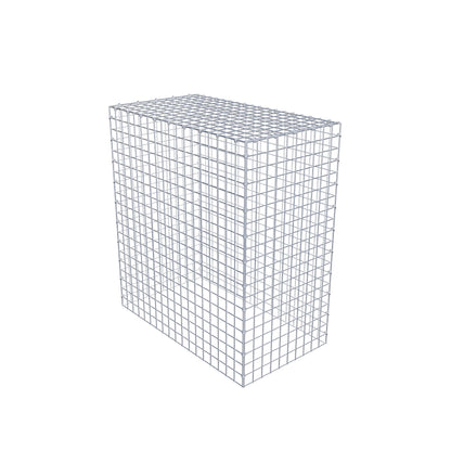 Gavión complementario de tipo 3 100 cm x 90 cm x 50 cm (L x A x P), malla 5 cm x 5 cm, anillo en C