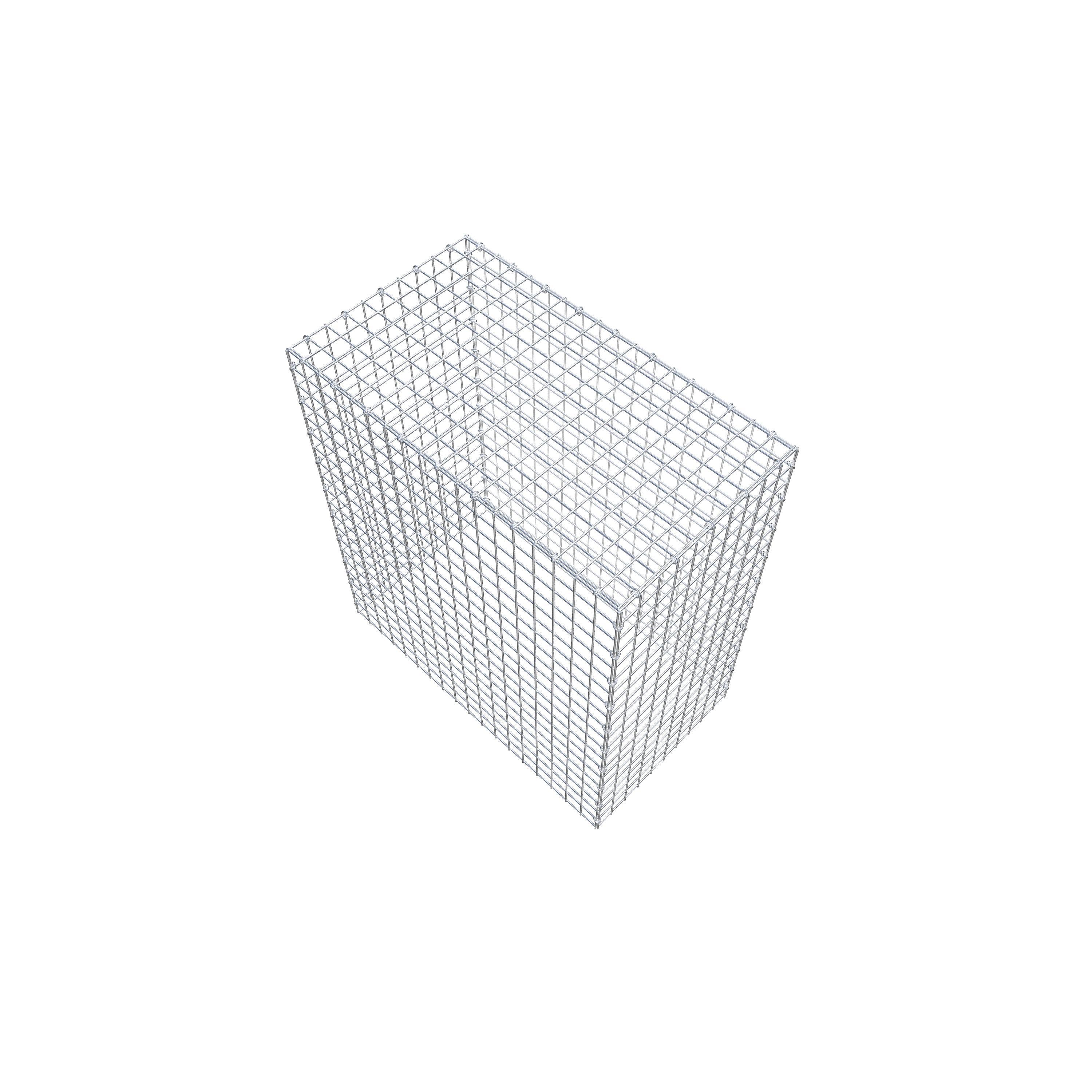 Type 3 oplegkorf 100 cm x 90 cm x 50 cm (L x H x D), maaswijdte 5 cm x 5 cm, C-ring