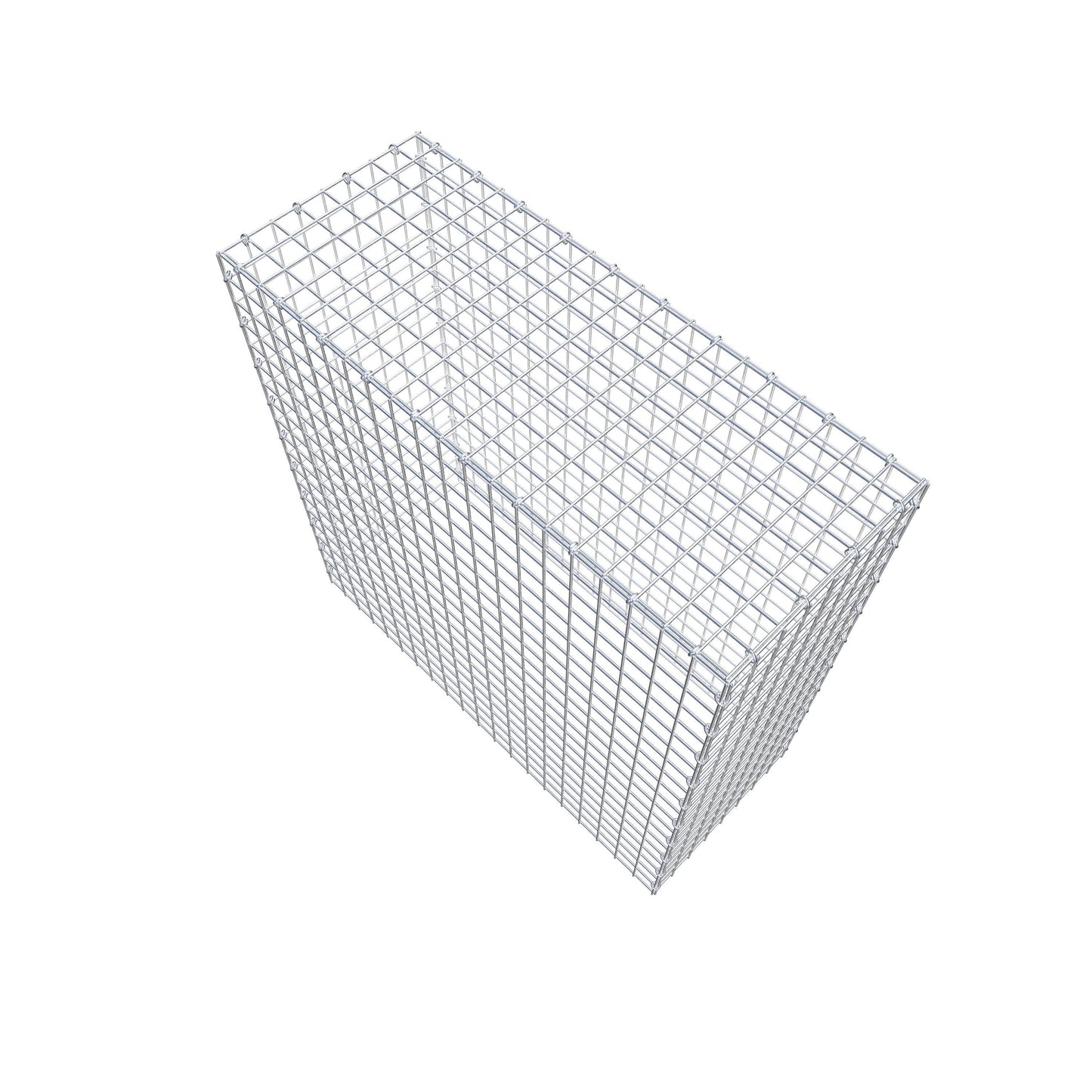 Anbaugabione Typ 3 100 cm x 100 cm x 40 cm (L x H x T), Maschenweite 5 cm x 5 cm, C-Ring