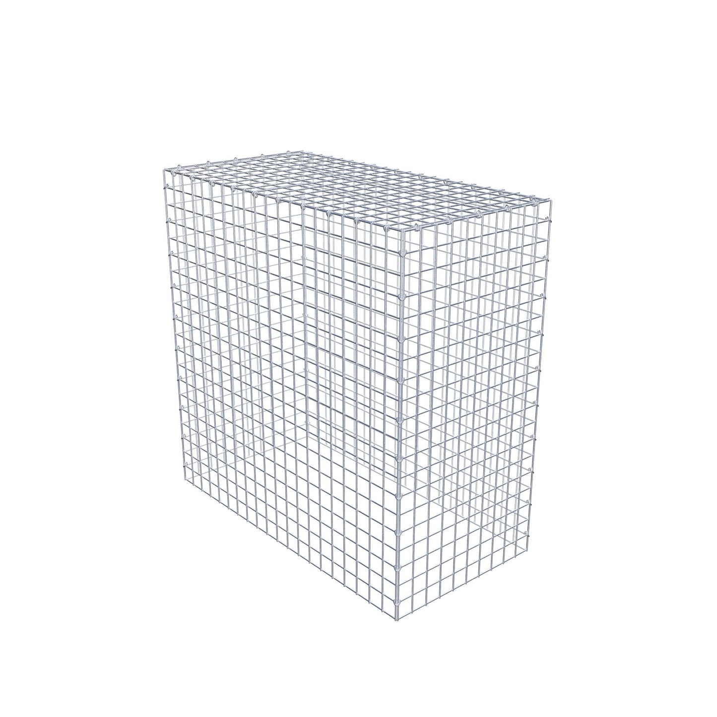 Gavión adicional tipo 3 100 cm x 100 cm x 50 cm (L x A x P), malla 5 cm x 5 cm, anillo en C