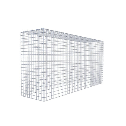 Mounted gabion type 3 200 cm x 100 cm x 50 cm (L x H x D), mesh size 5 cm x 5 cm, C-ring