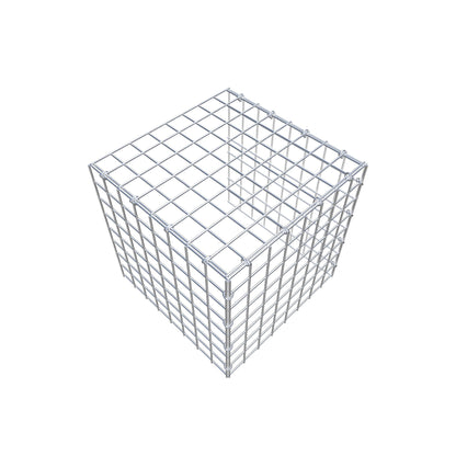 Monteret gabion type 4 40 cm x 40 cm x 40 cm (L x H x D), maskestørrelse 5 cm x 5 cm, C-ring